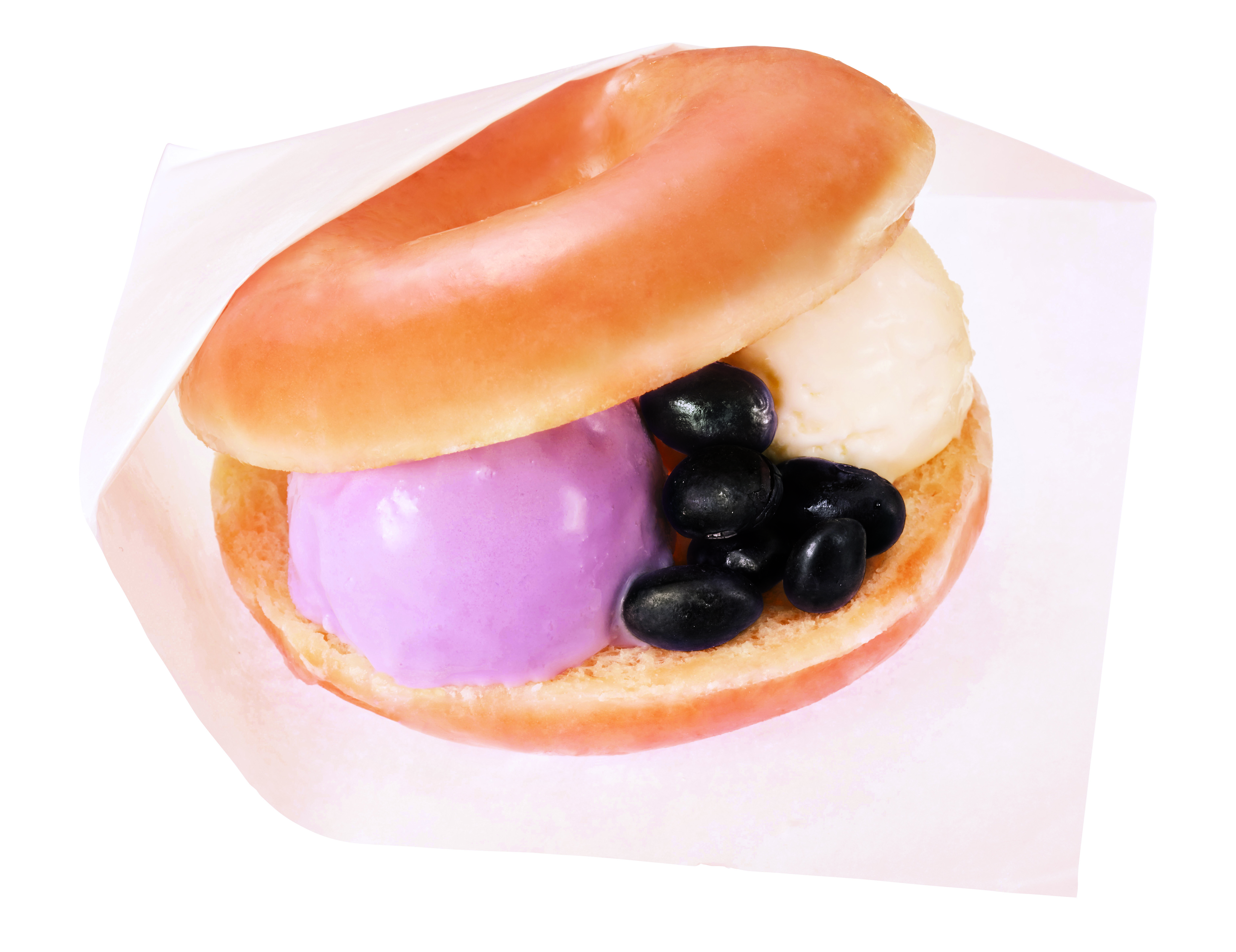 Purple potato & Vanilla with Black been