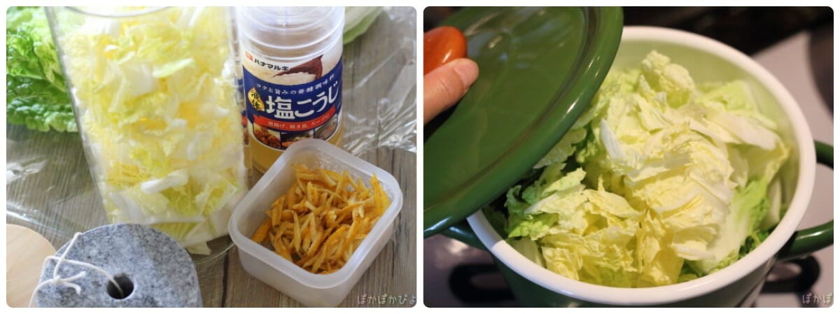 白菜レシピの紹介