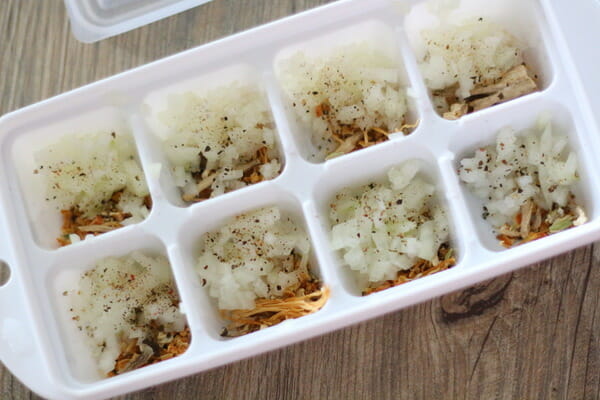絶品濃厚トマトソースの作り方製氷皿の活用方法1