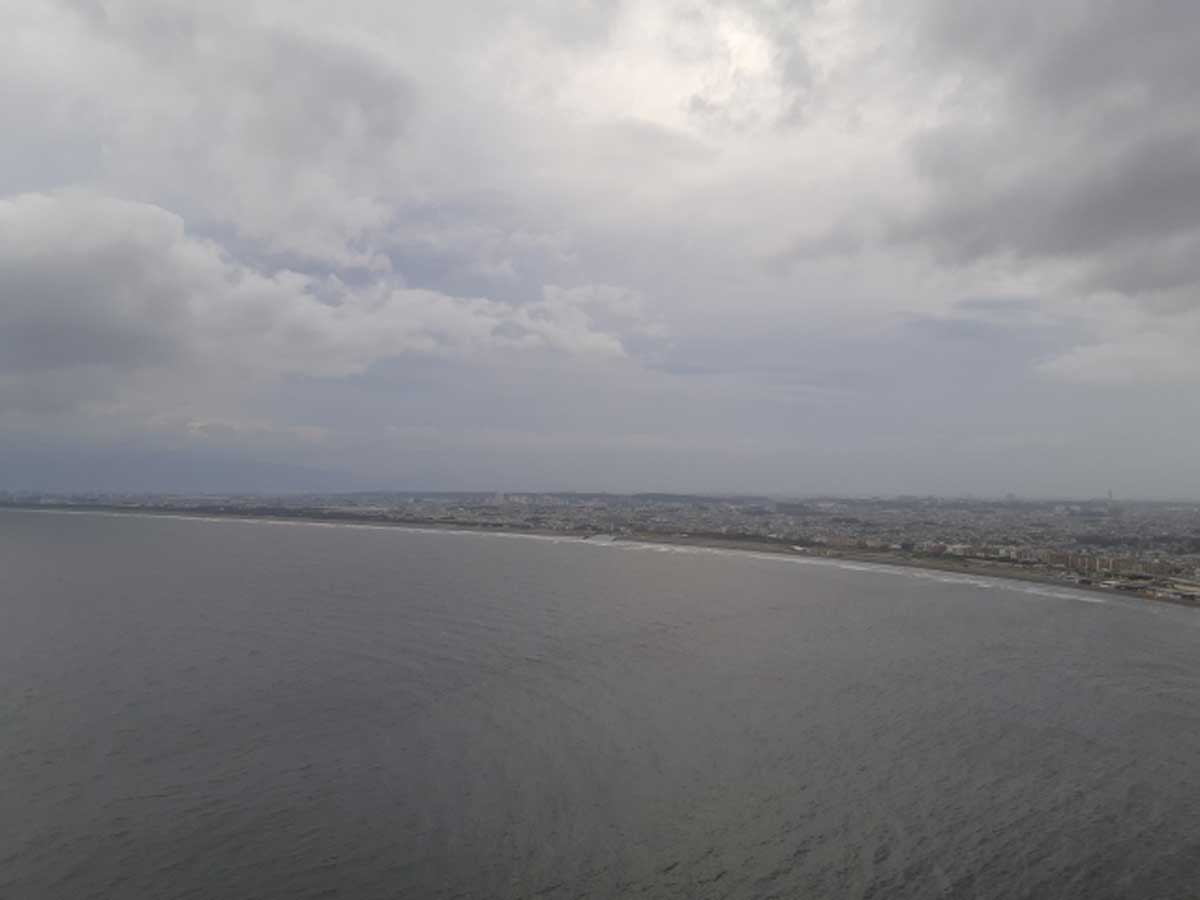 江の島シーキャンドル眺望