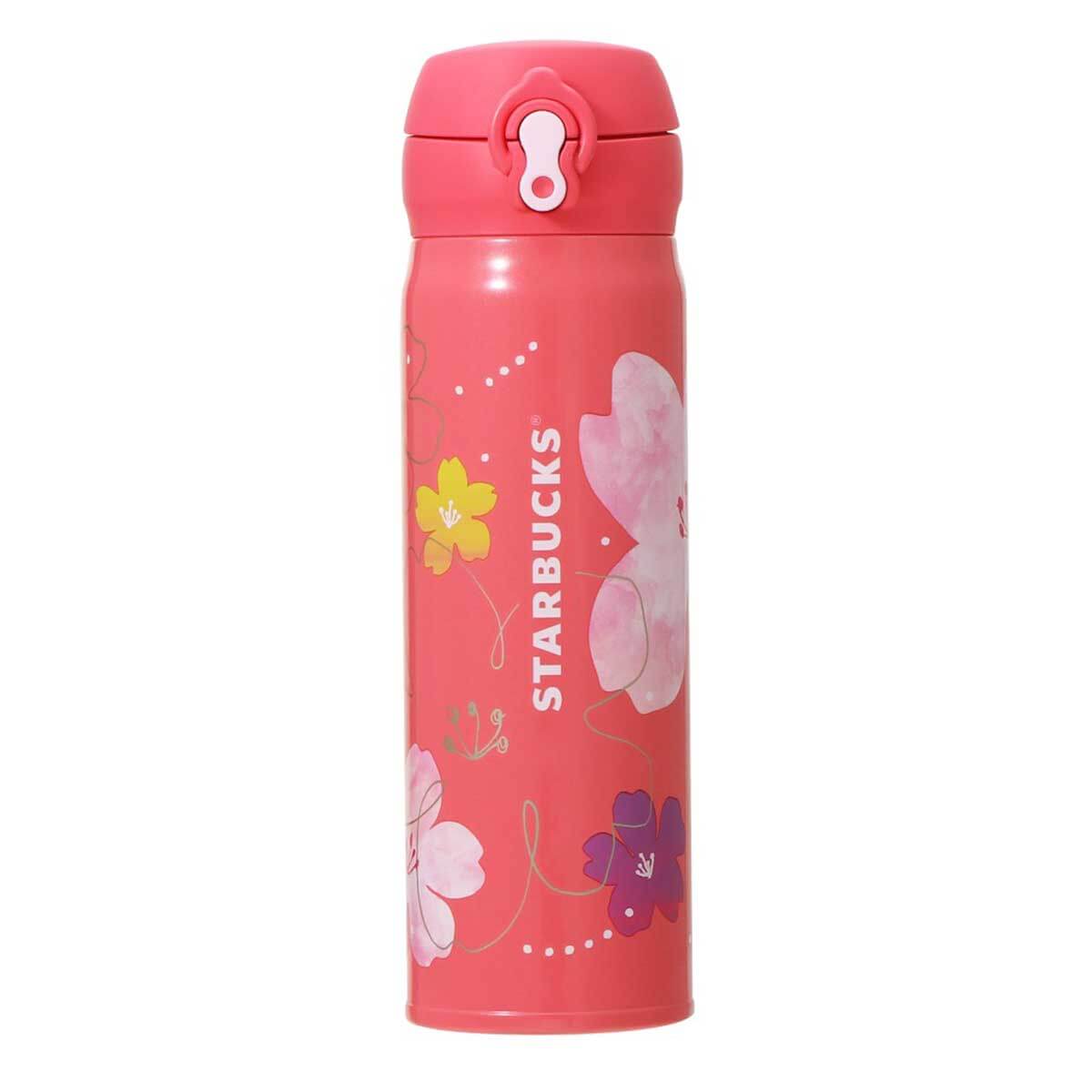 スターバックス「SAKURA2024ハンディーステンレスボトルビビッドピンク500ml」