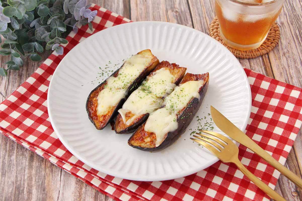 なすのデミ風ステーキ