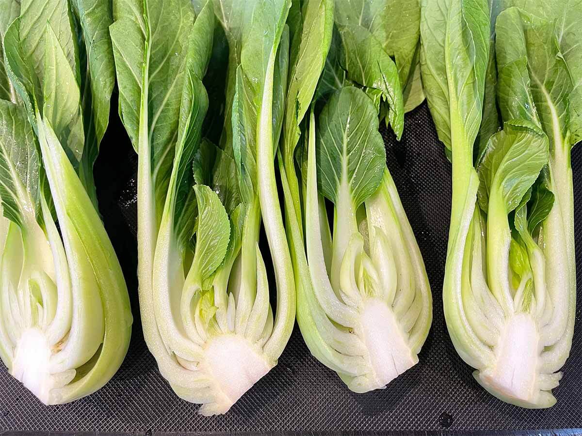 加藤綾菜さんの青梗菜のステーキ