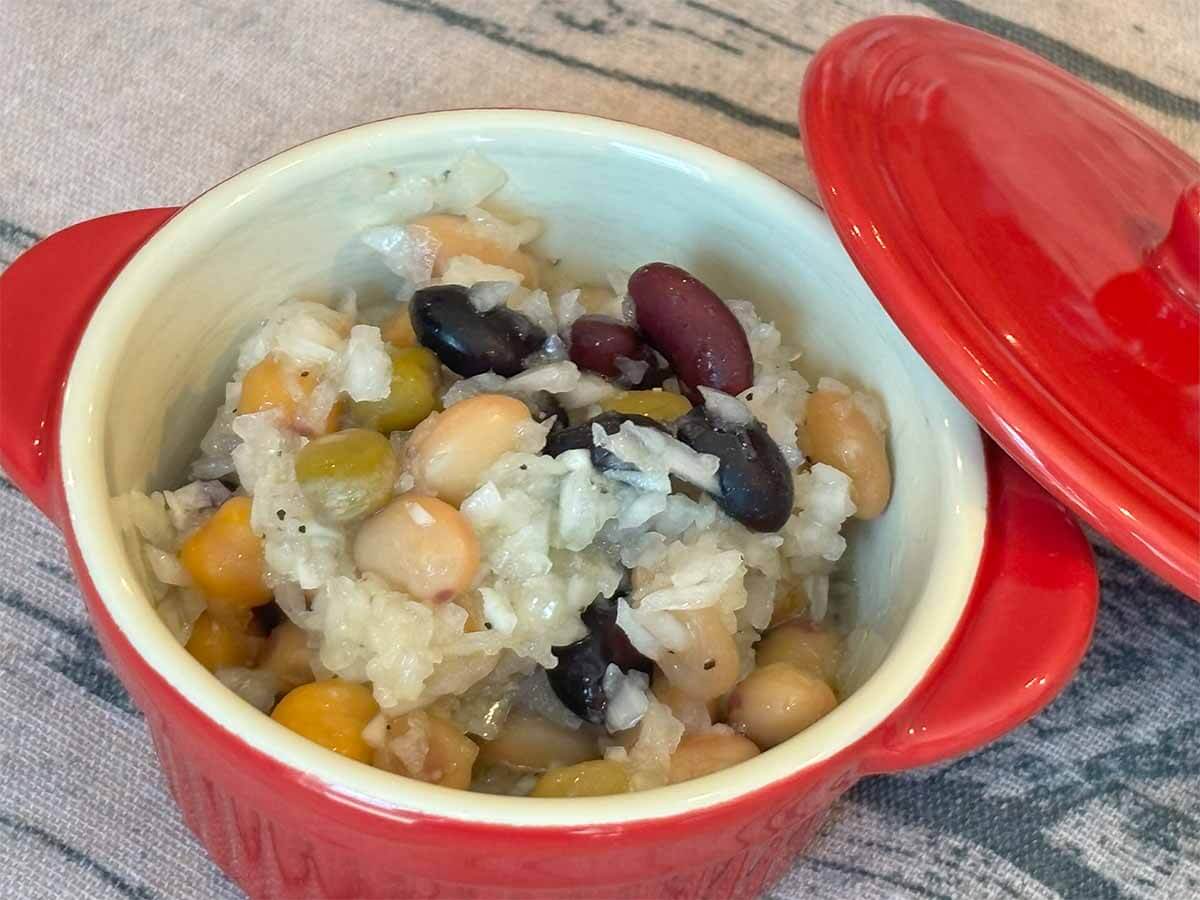 冨永愛ミックスビーンズマリネ