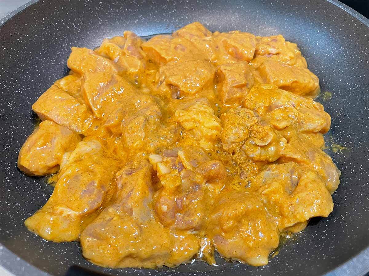 加藤綾菜さんのタンドリーチキン