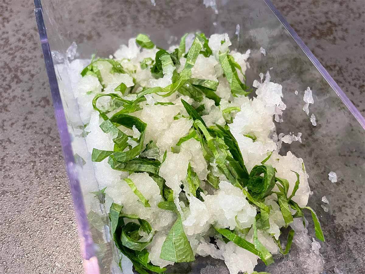 加藤綾菜さんのおろしハンバーグ