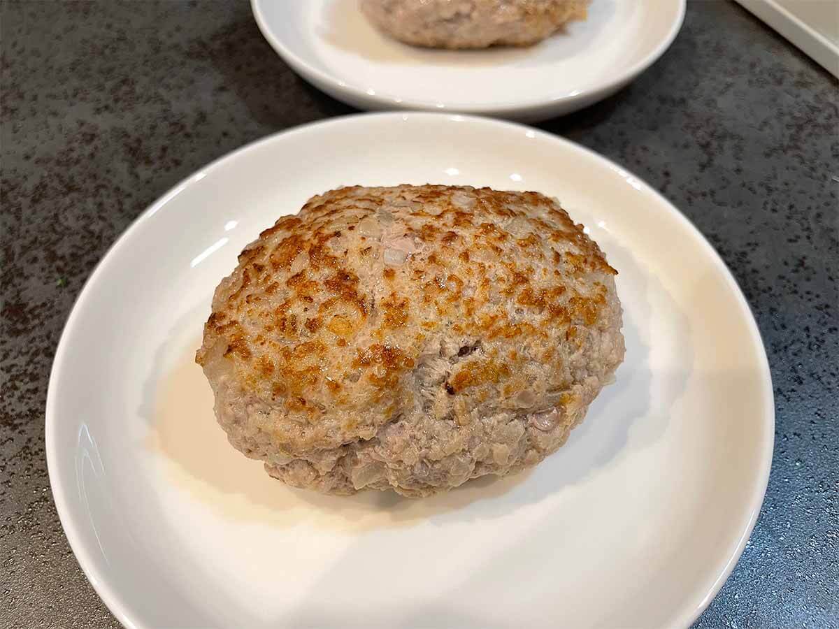加藤綾菜さんのおろしハンバーグ