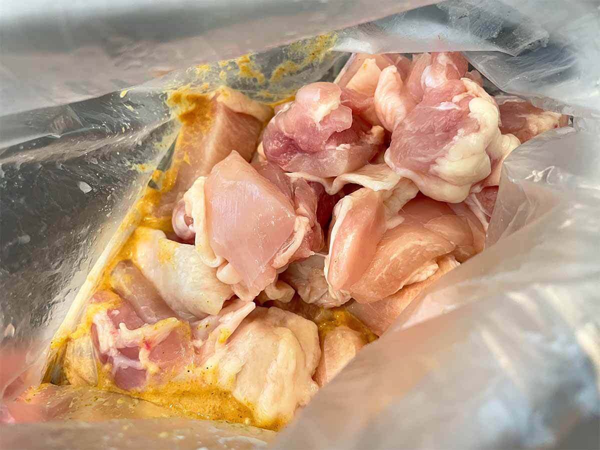 加藤綾菜さんのタンドリーチキン