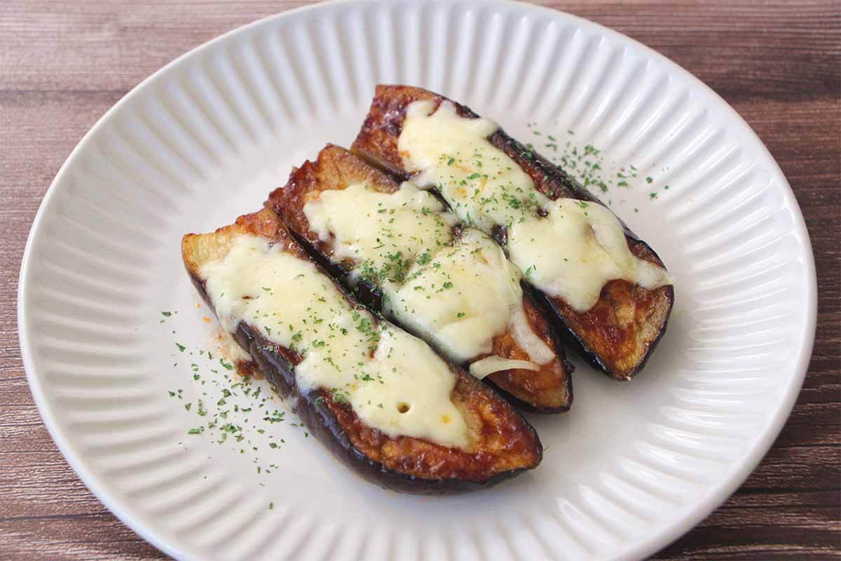 なすのデミ風ステーキ