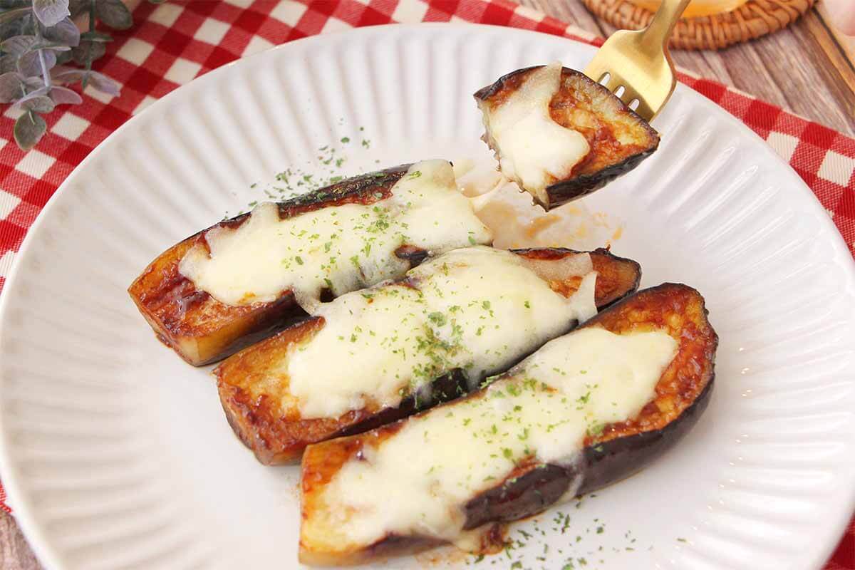 なすのデミ風ステーキ