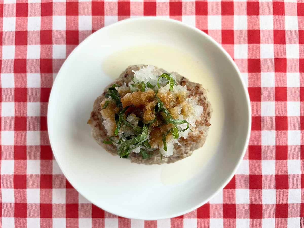 加藤綾菜さんのおろしハンバーグ