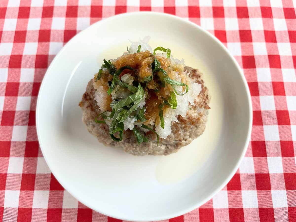 加藤綾菜さんのおろしハンバーグ