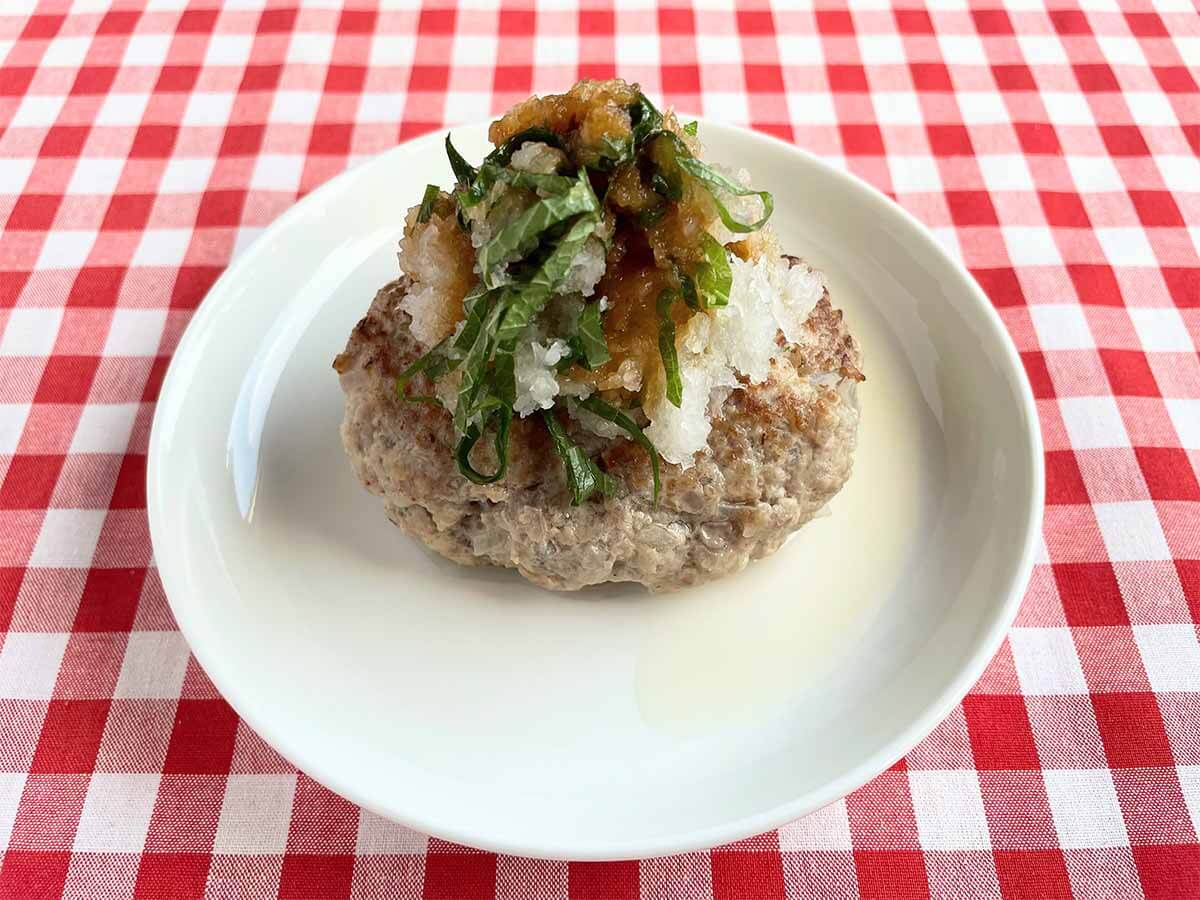 加藤綾菜さんのおろしハンバーグ