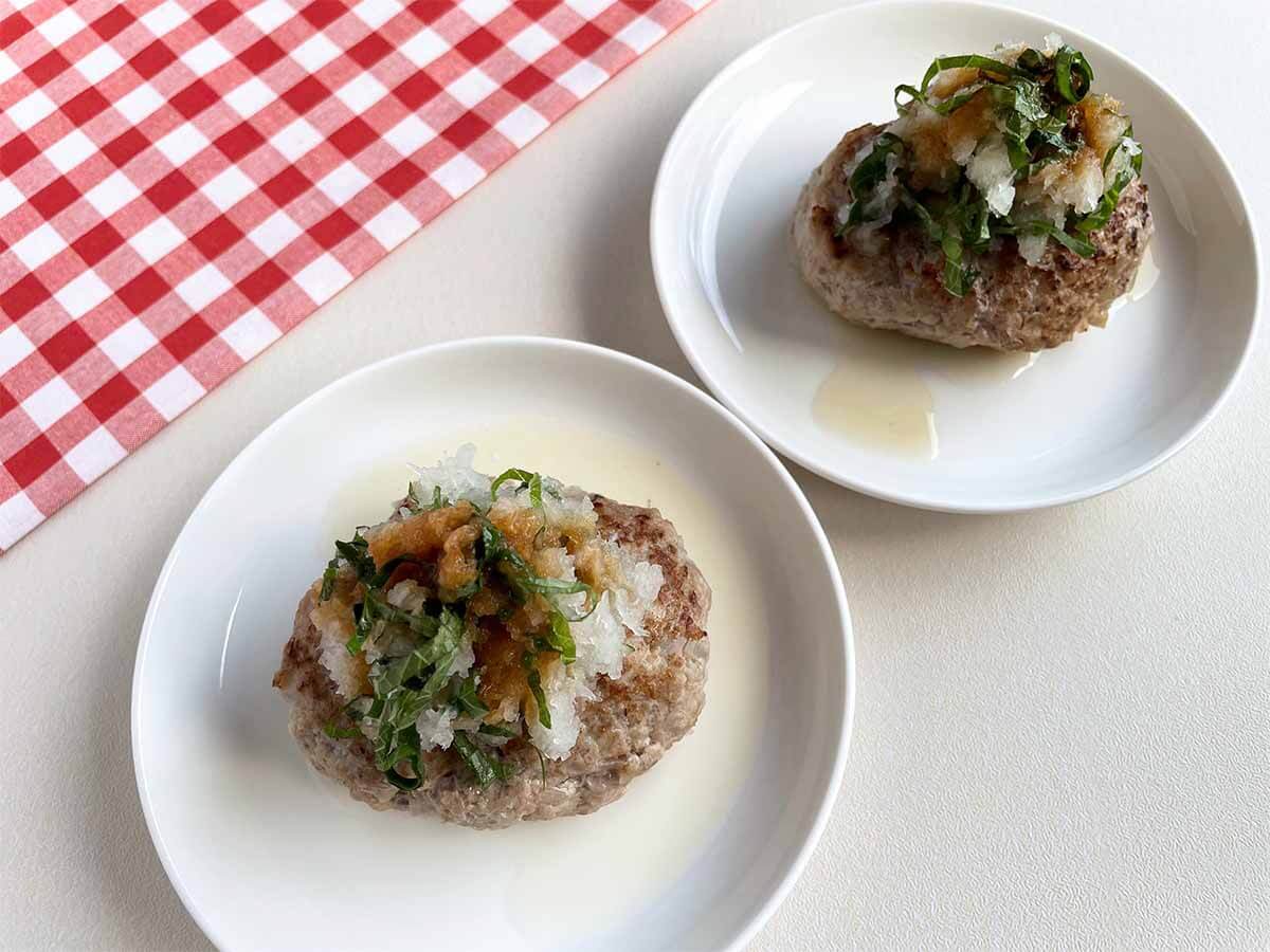 加藤綾菜さんのおろしハンバーグ