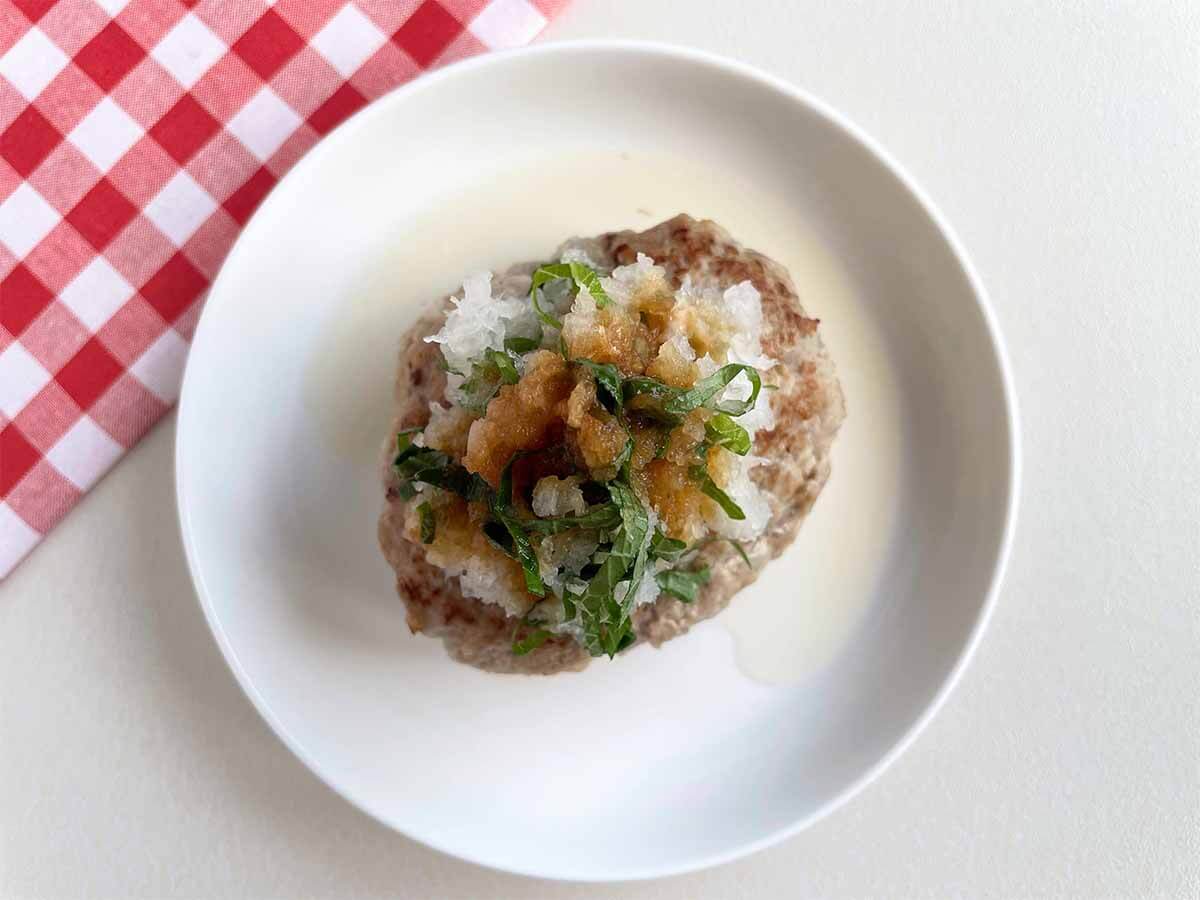 加藤綾菜さんのおろしハンバーグ