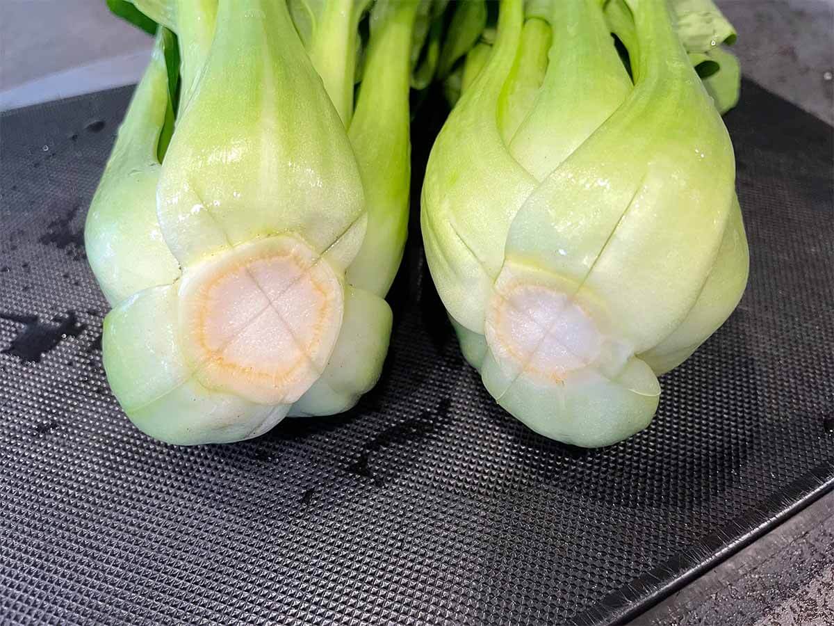 加藤綾菜さんの青梗菜のステーキ