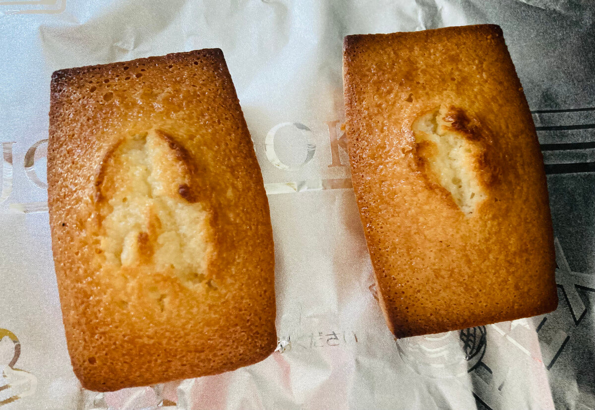 焦がしバター香るフィナンシェ