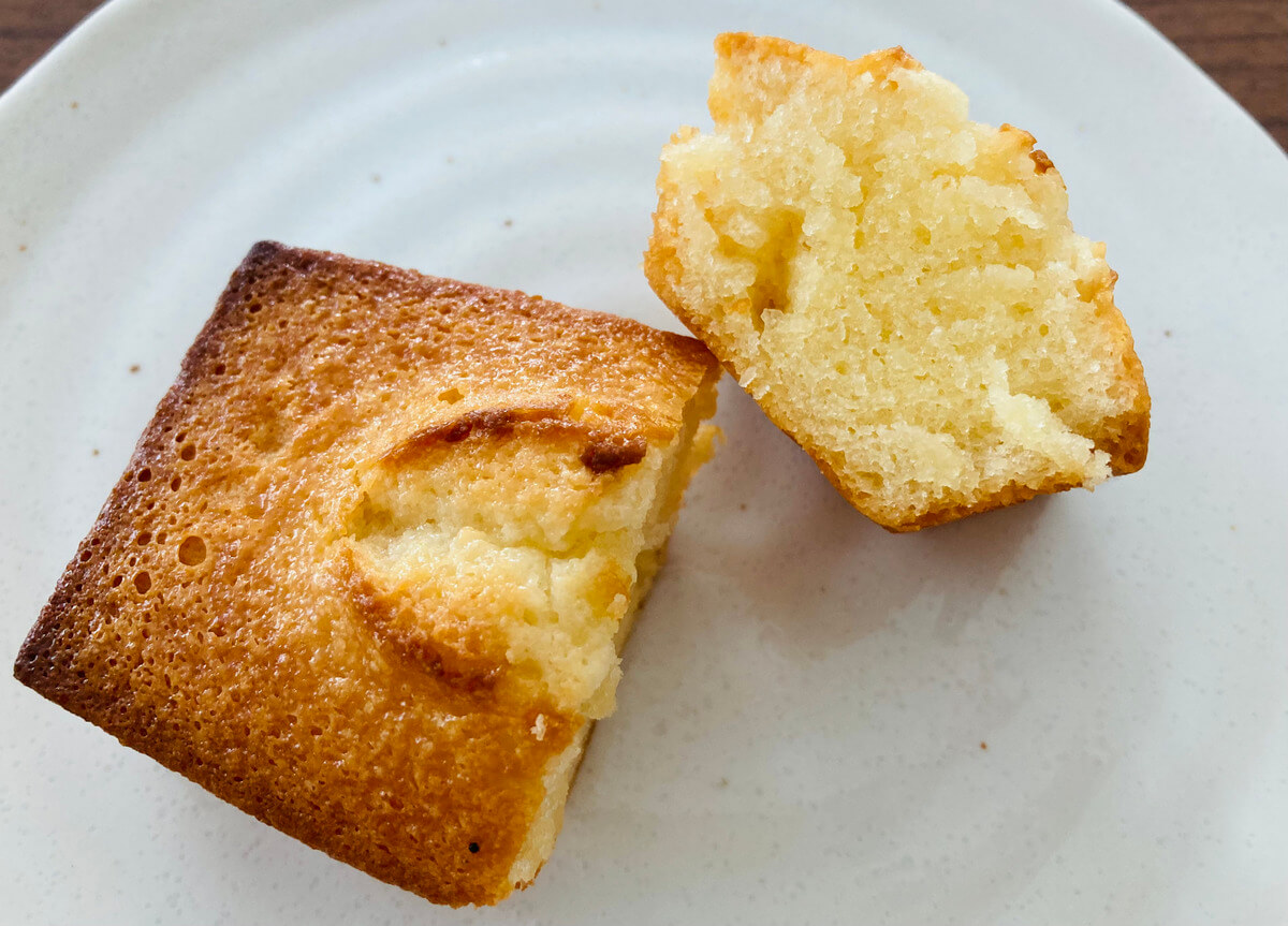 焦がしバター香るフィナンシェ