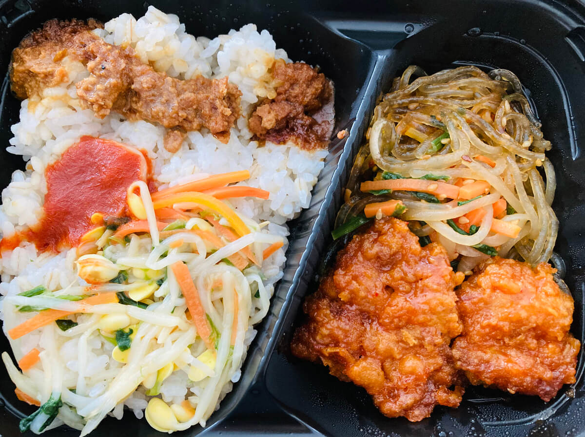 セブン「ビビンバ&ヤンニョムチキン」