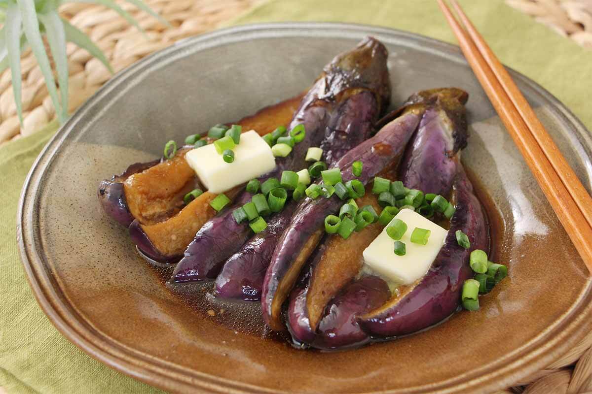 丸ごとなすのたれポン蒸し