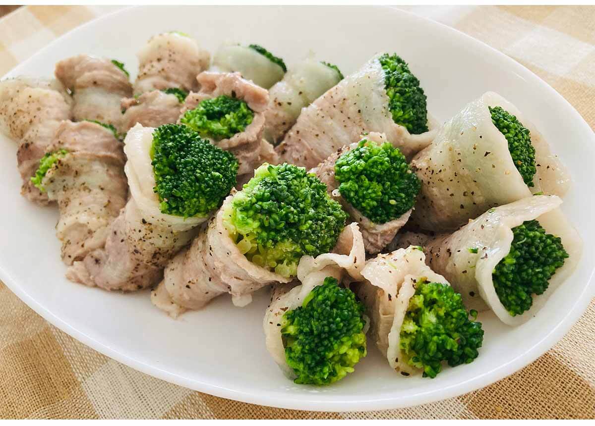 山本ゆりさんレシピ「肉巻きブロッコリー」