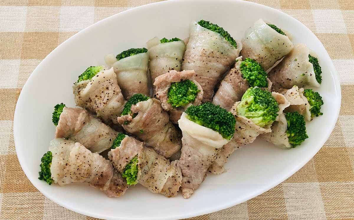 山本ゆりさんレシピ「肉巻きブロッコリー」