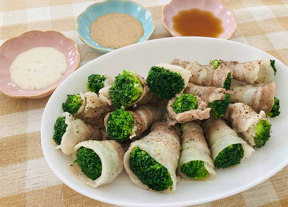 山本ゆりさんレシピ「肉巻きブロッコリー」