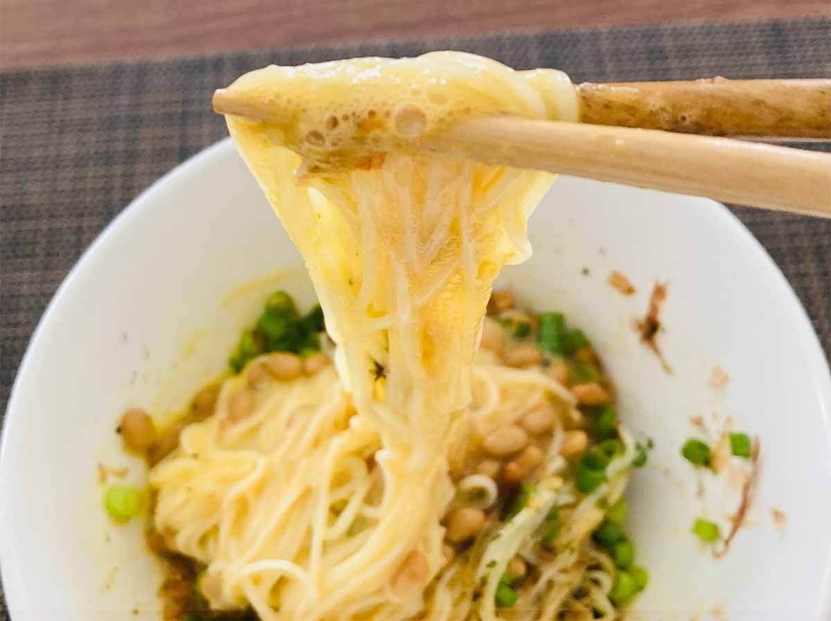 けんた食堂「歌舞伎町の納豆そうめん」