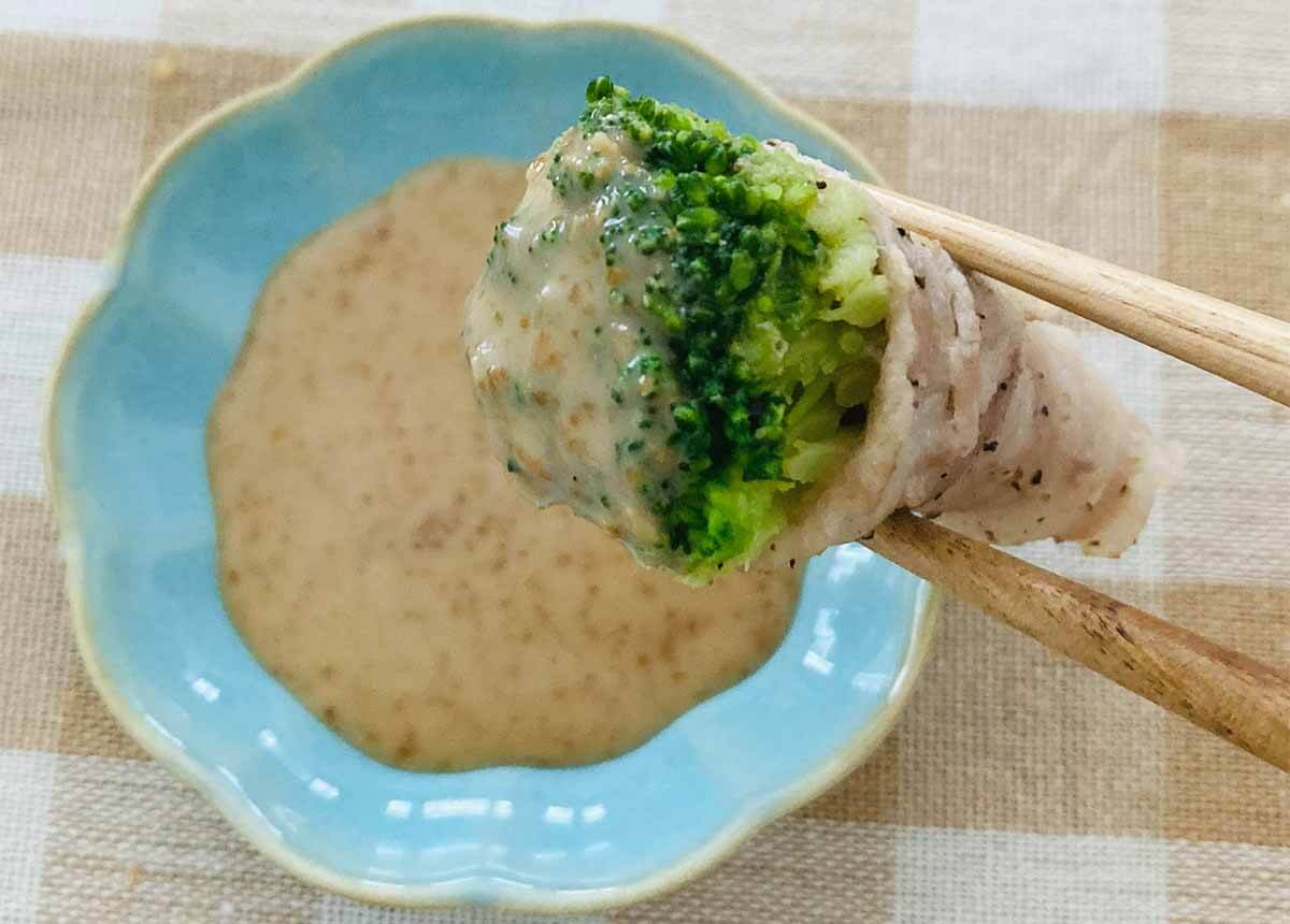 山本ゆりさんレシピ「肉巻きブロッコリー」