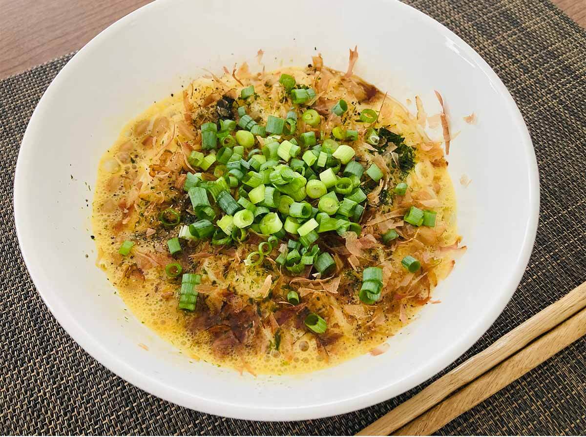 けんた食堂「歌舞伎町の納豆そうめん」