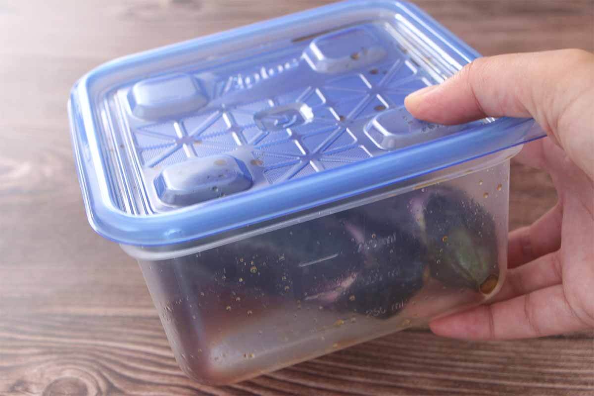 丸ごとなすのたれポン蒸し