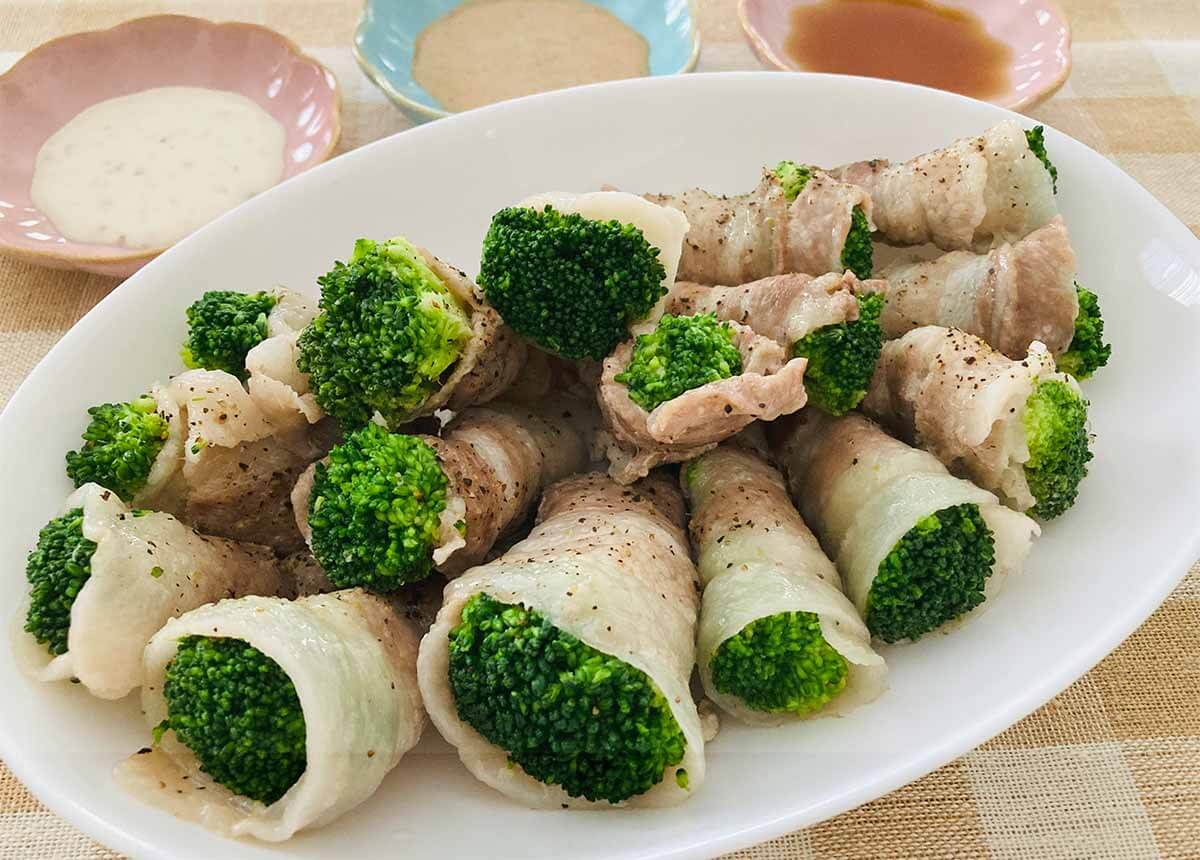 山本ゆりさんレシピ「肉巻きブロッコリー」