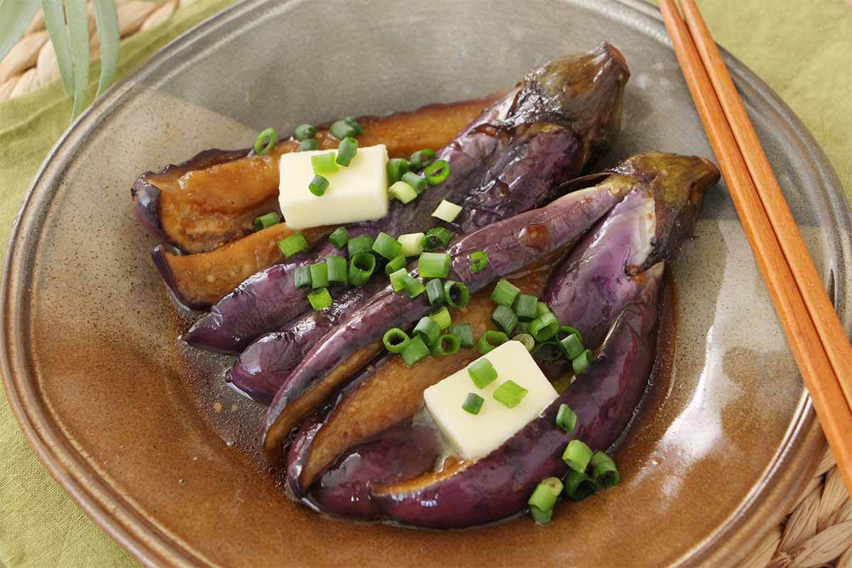 丸ごとなすのたれポン蒸し