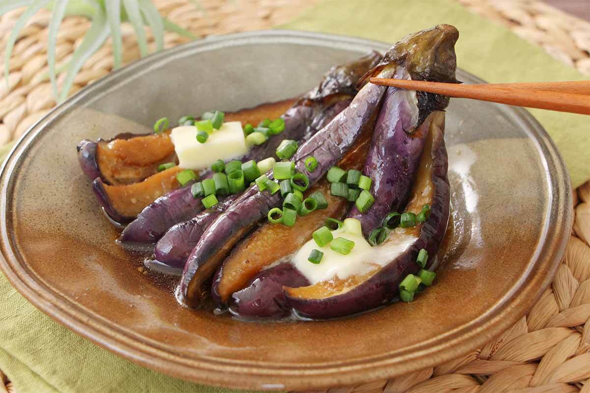 丸ごとなすのたれポン蒸し