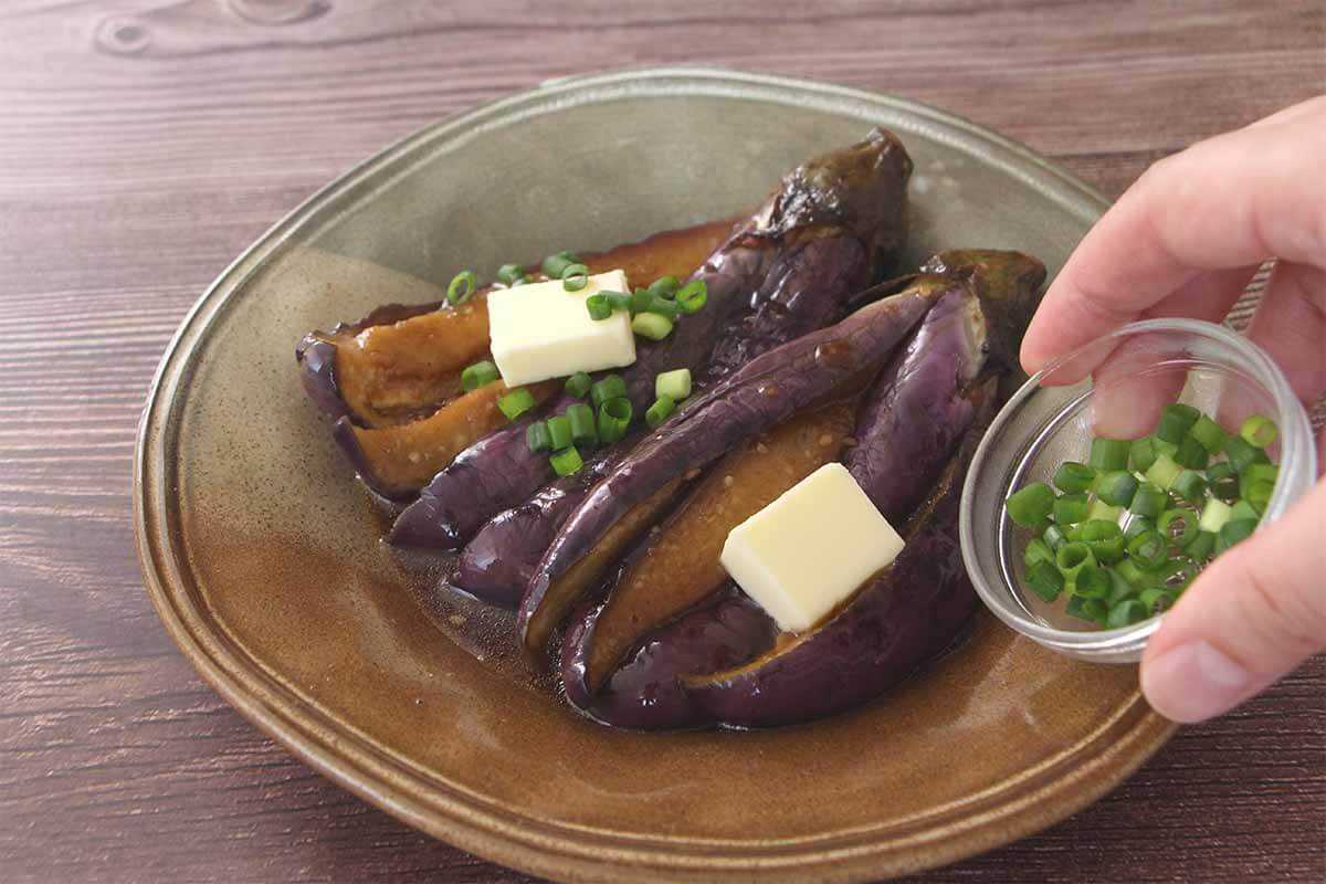 丸ごとなすのたれポン蒸し