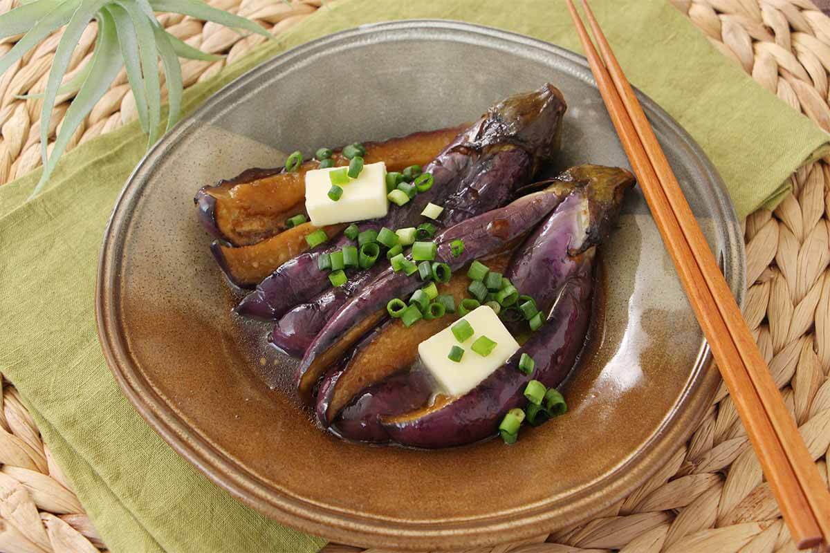 丸ごとなすのたれポン蒸し