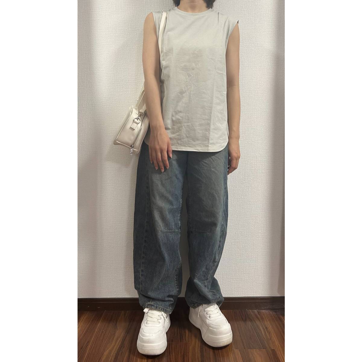 ユニクロ「エアリズムコットンT/ノースリーブ」