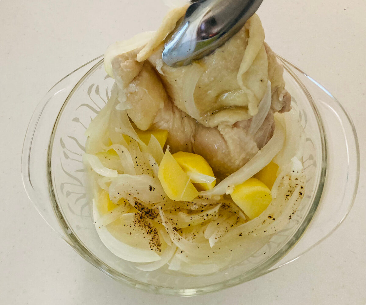 山本ゆり「鶏とじゃがいもの塩ダレ煮」