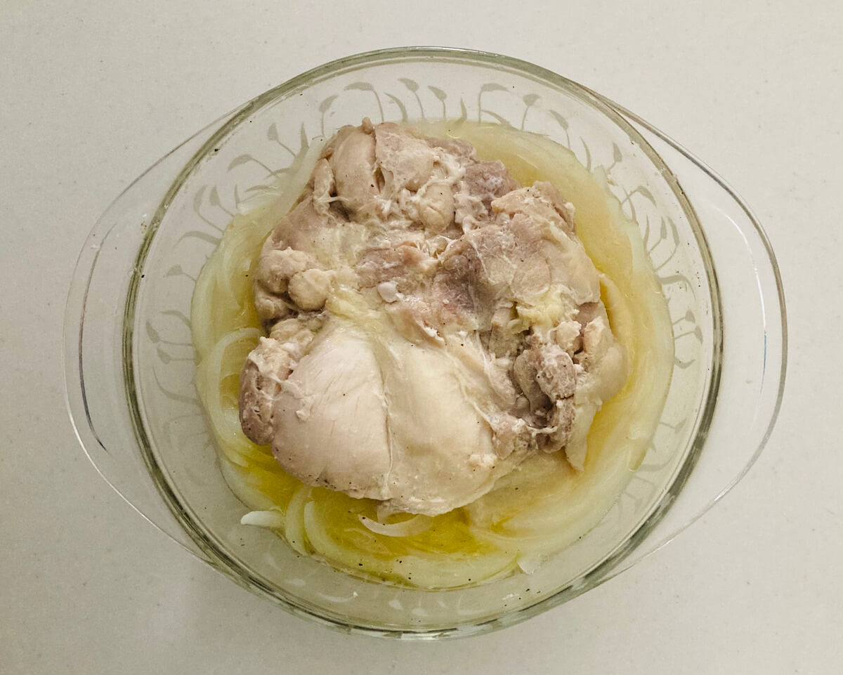 山本ゆり「鶏とじゃがいもの塩ダレ煮」