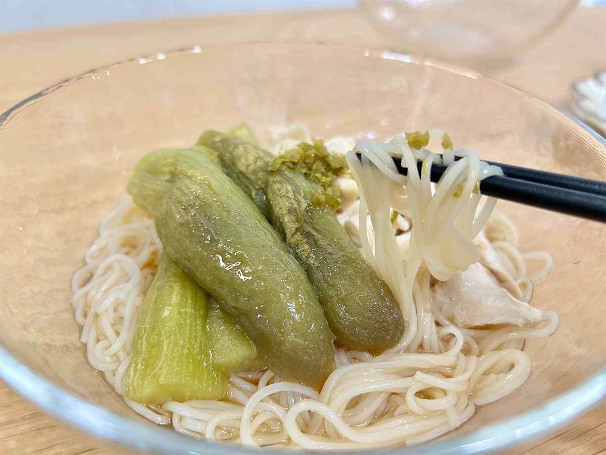マツコの知らない世界「焼きナスそうめん」
