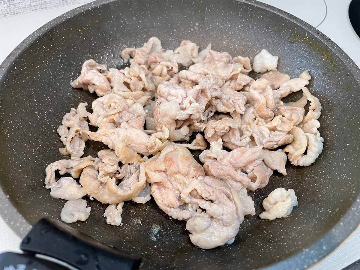 フライパンひとつでビビンバ