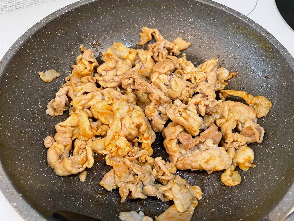 フライパンひとつでビビンバ