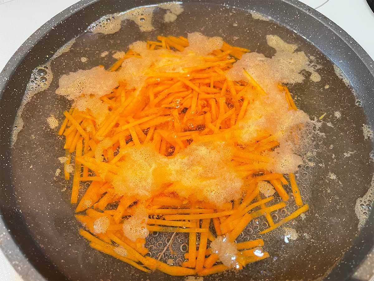 フライパンひとつでビビンバ