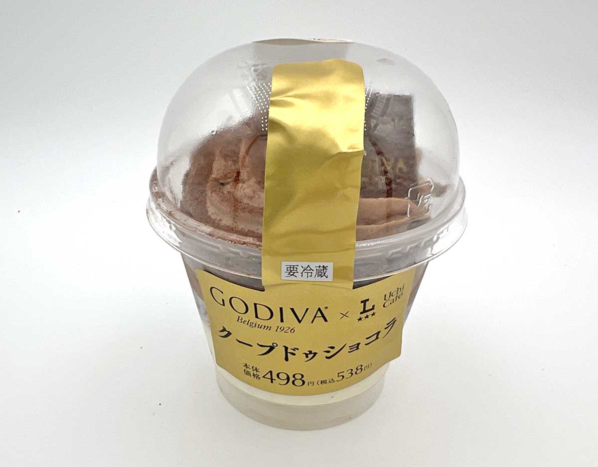 ローソン「Uchi Café×GODIVA クープドゥショコラ」