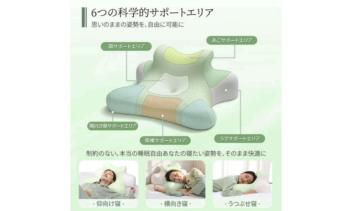 「めざましテレビ」で紹介のHAGOOGI「ゴロゴロ枕 3in1多機能クッション」が話題！