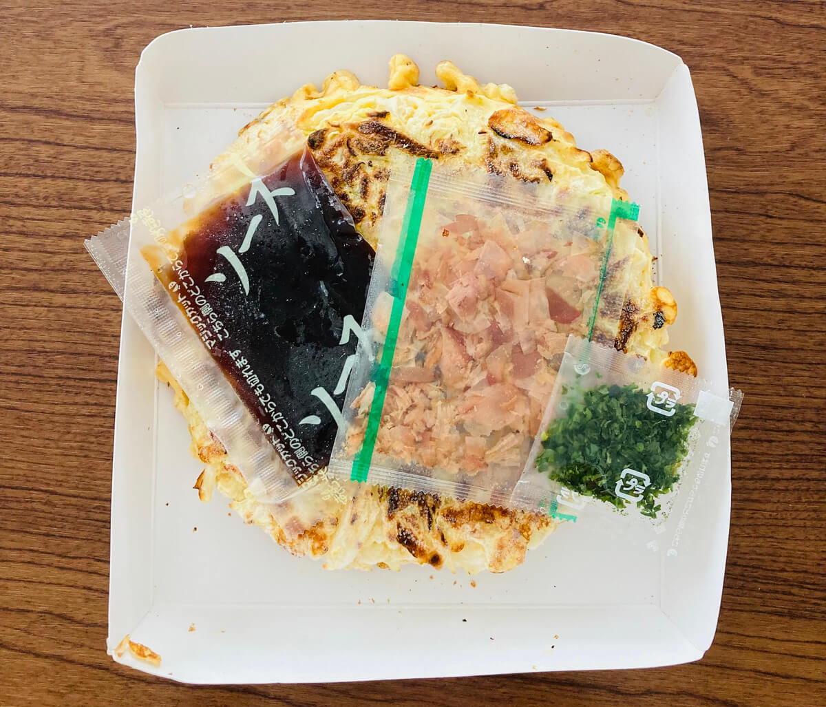 ローソン「ふんわり豚玉お好み焼き」