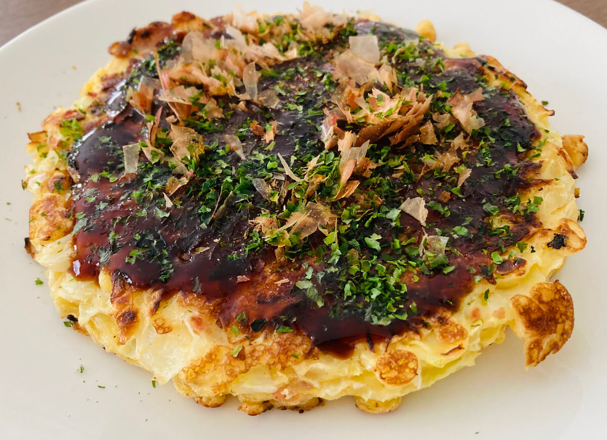 ローソン「ふんわり豚玉お好み焼き」