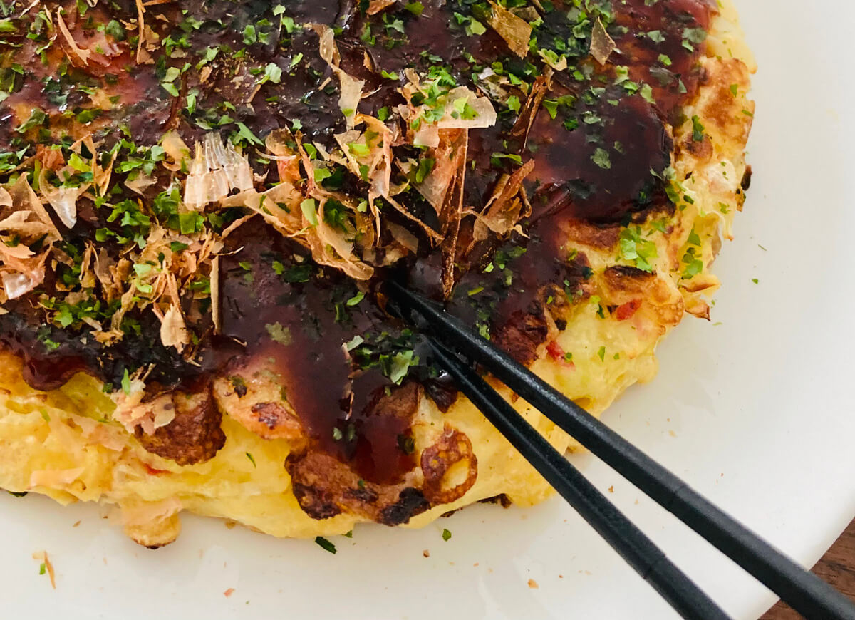 ローソン「ふんわり豚玉お好み焼き」