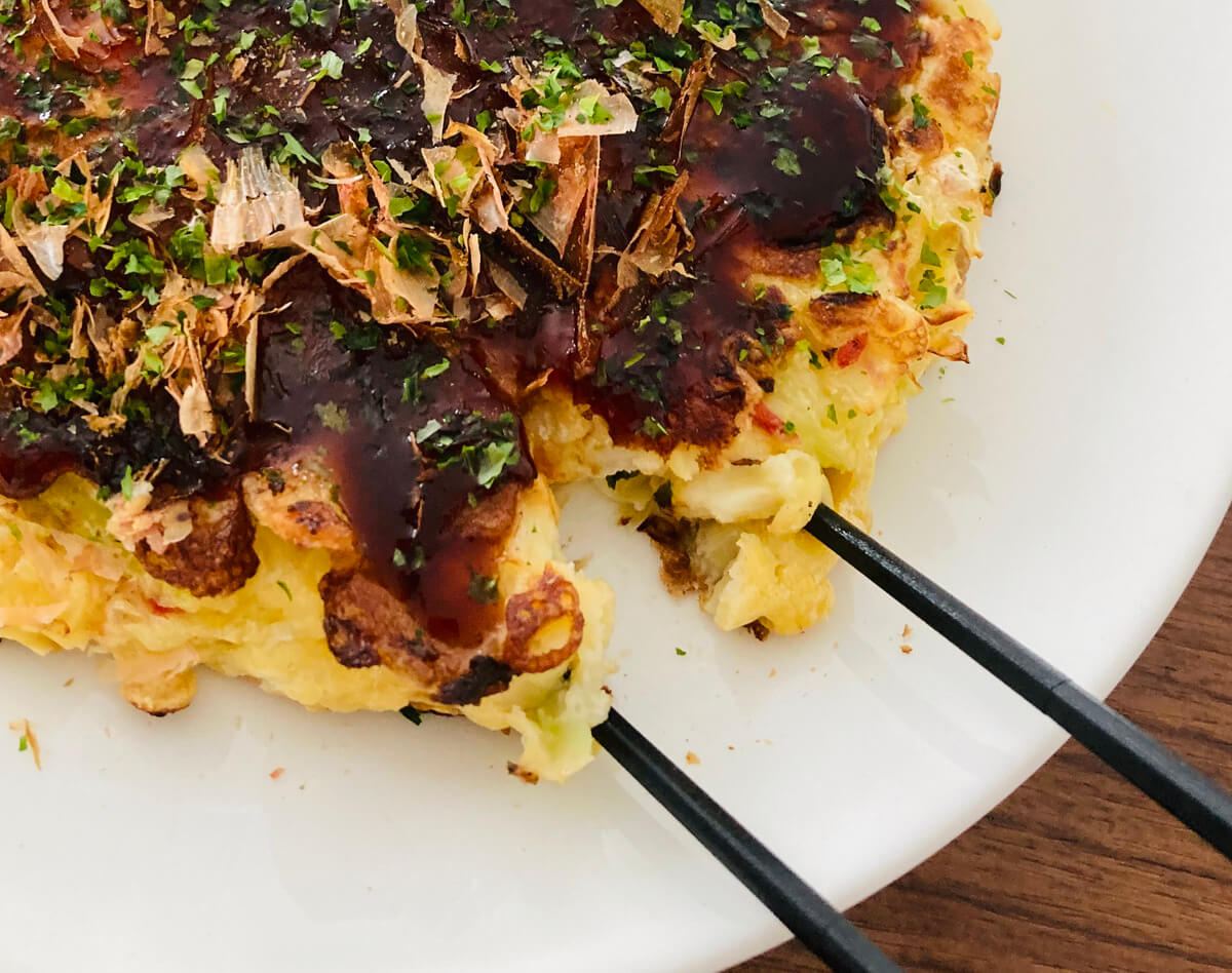 ローソン「ふんわり豚玉お好み焼き」