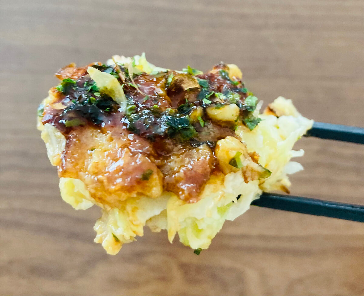 ローソン「ふんわり豚玉お好み焼き」